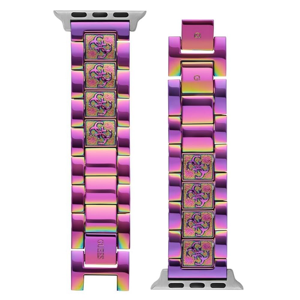 Foto 2 pulgar | Correa de Reloj Inteligente Guess para Mujer Iridiscente G-link 38-40 mm - Venta Internacional
