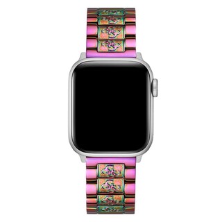 Foto 2 | Correa de Reloj Inteligente Guess para Mujer Iridiscente G-link 38-40 mm - Venta Internacional