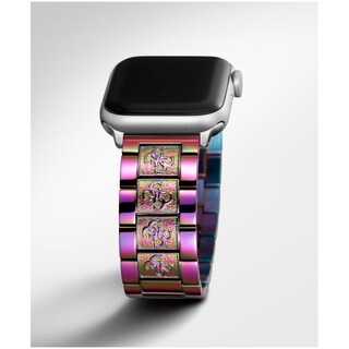 Foto 3 | Correa de Reloj Inteligente Guess para Mujer Iridiscente G-link 38-40 mm - Venta Internacional