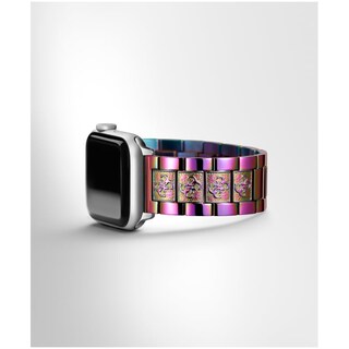 Foto 4 | Correa de Reloj Inteligente Guess para Mujer Iridiscente G-link 38-40 mm - Venta Internacional