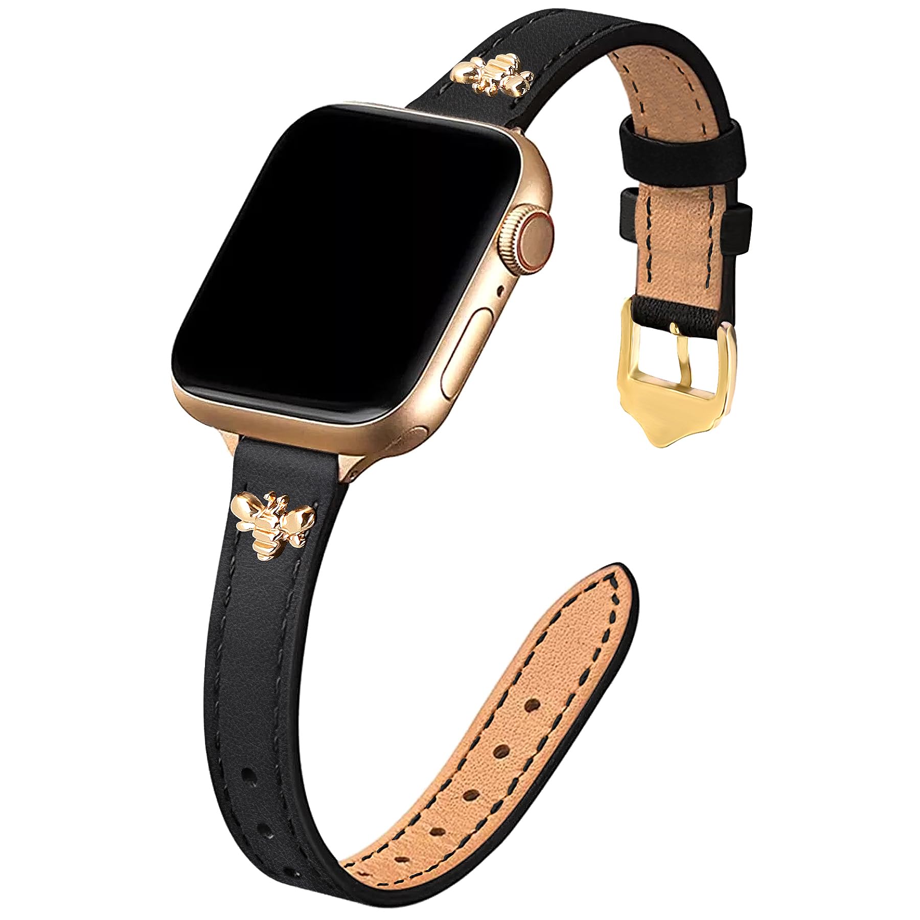 Foto 2 pulgar | Correa de Piel Jr.dm para Apple Watch- Venta Internacional