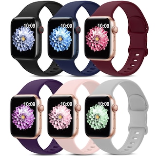 Foto 1 | Correas Amsky 6 Piezas para Apple Watch-Venta Internacional