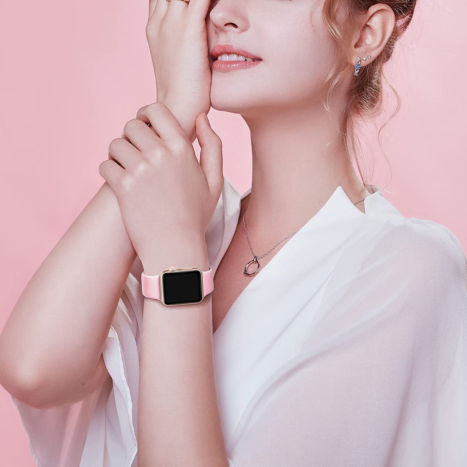 Foto 3 pulgar | Correas Amsky 6 Piezas para Apple Watch-Venta Internacional