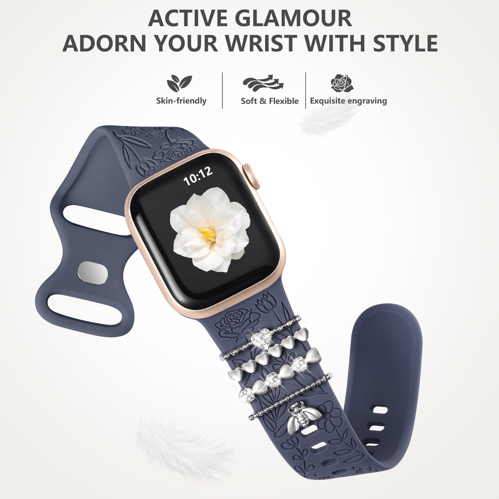 Foto 6 pulgar | Correa DaQin Azul para Apple Watch 40 mm - Venta Internacional