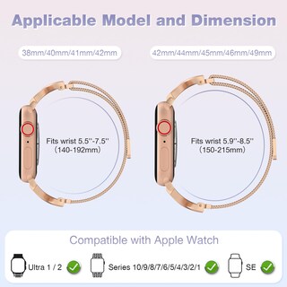 Foto 7 | Correa Brg para Apple Watch de 41 mm-Venta Internacional