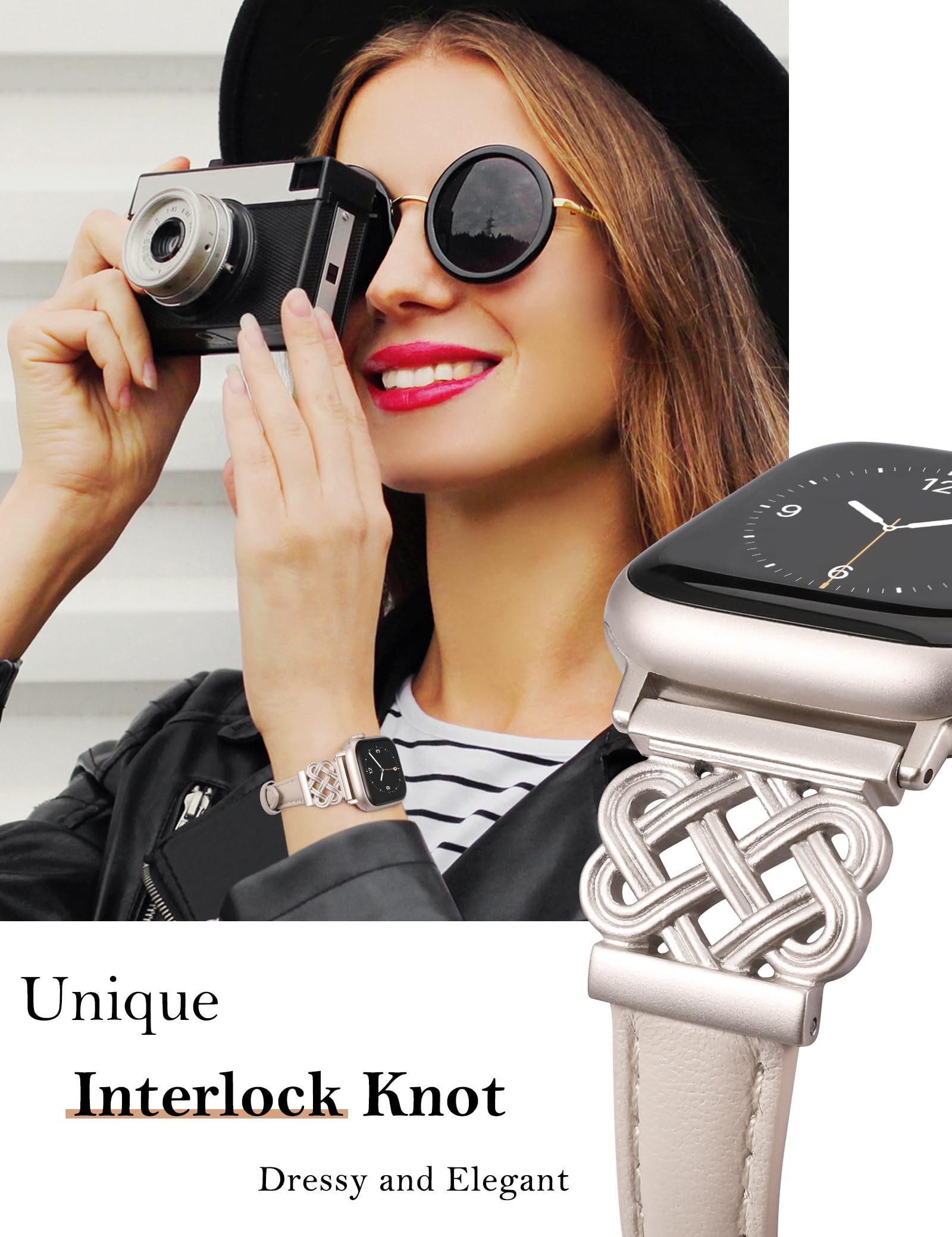 Foto 4 pulgar | Correa de Reloj Toyouths de Piel para Mujer - Venta Internacional