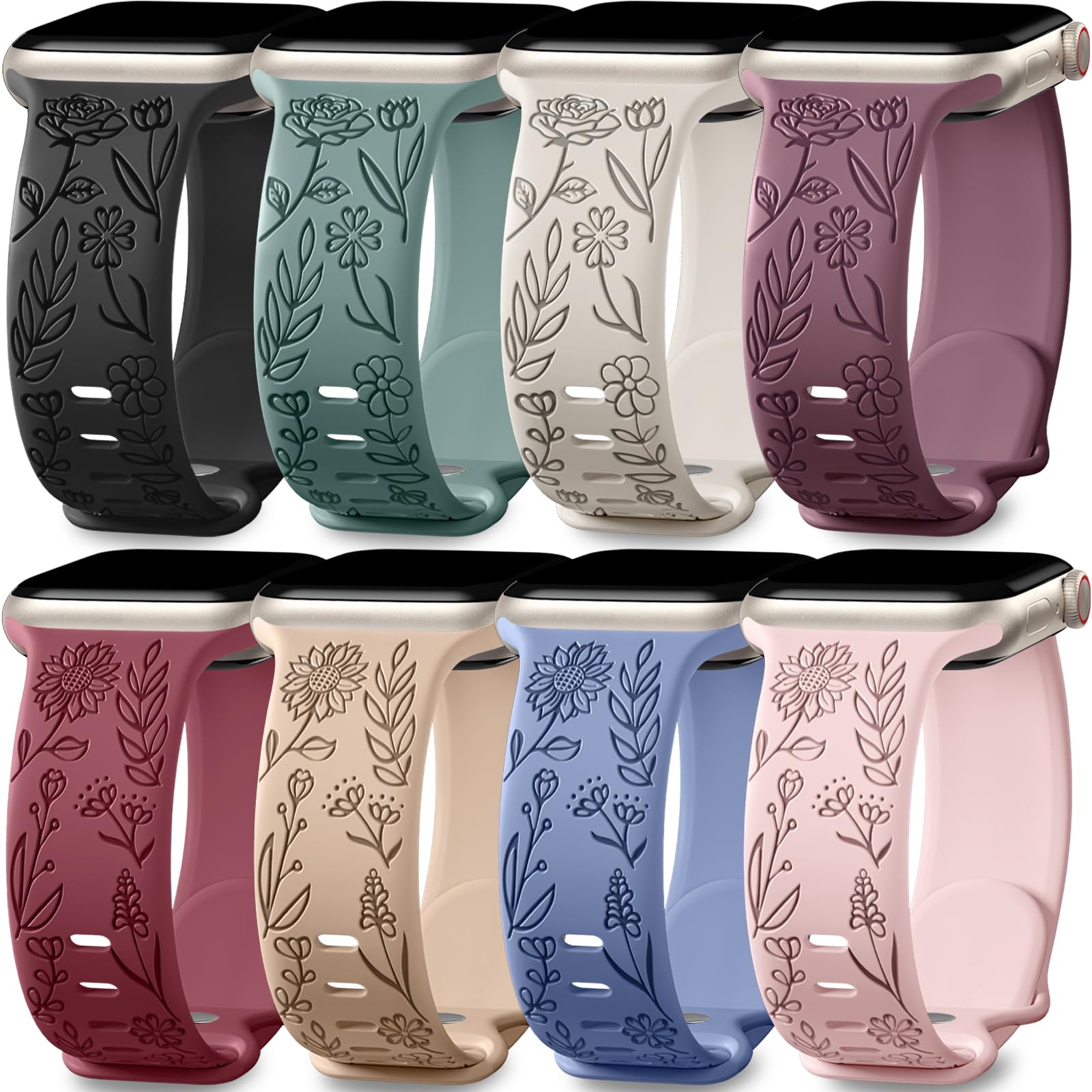 Foto 2 pulgar | Las Correas De Reloj Son Fácilmente Compatibles Con El Apple Watch De 40 Mm A 49 Mm. - Venta Internacional.