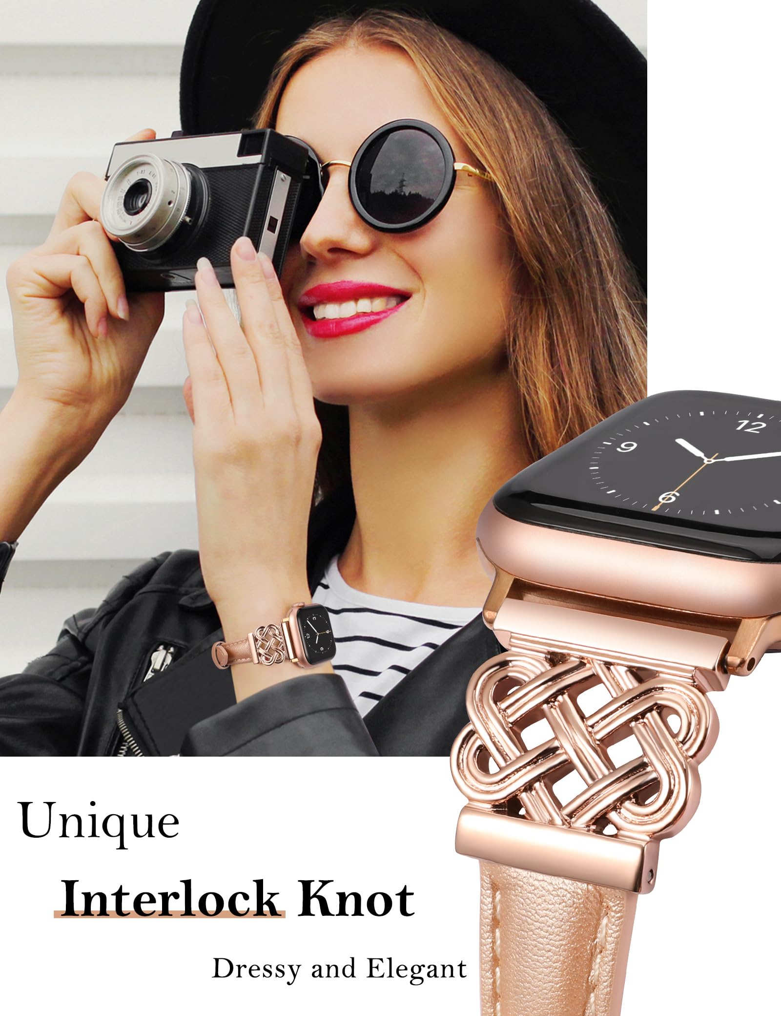 Foto 4 pulgar | Correa Toyouths para Apple Watch de 42 mm-Venta Internacional