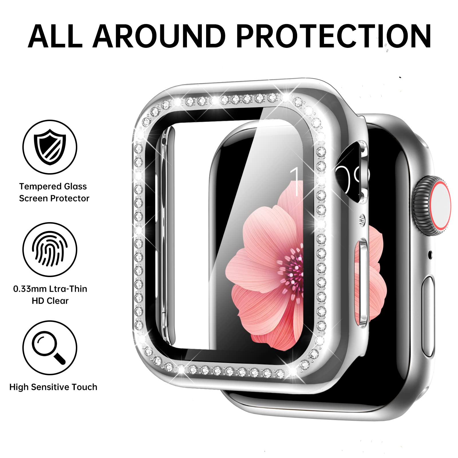 Foto 3 | Correa Mesime para Apple con Funda - Venta Internacional