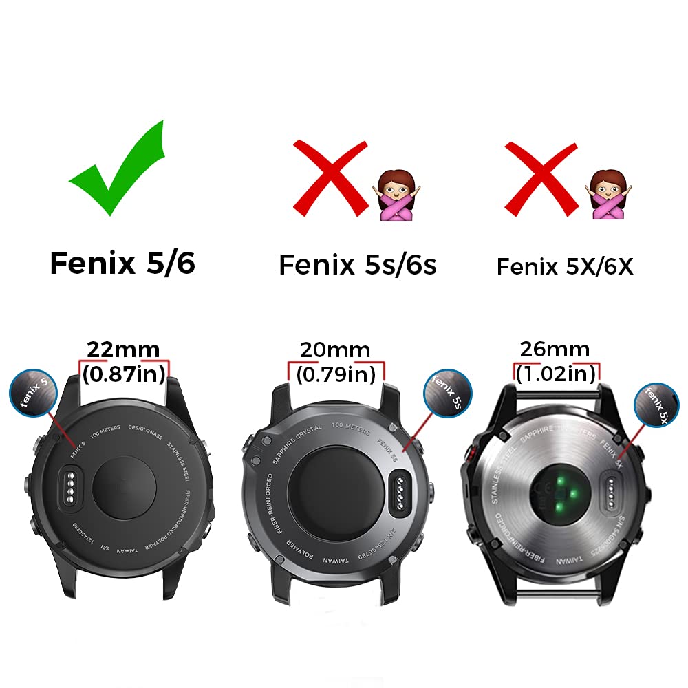 Foto 6 pulgar | Correa Notocity Compatibles con Fenix 6  Verde- Venta Internacional