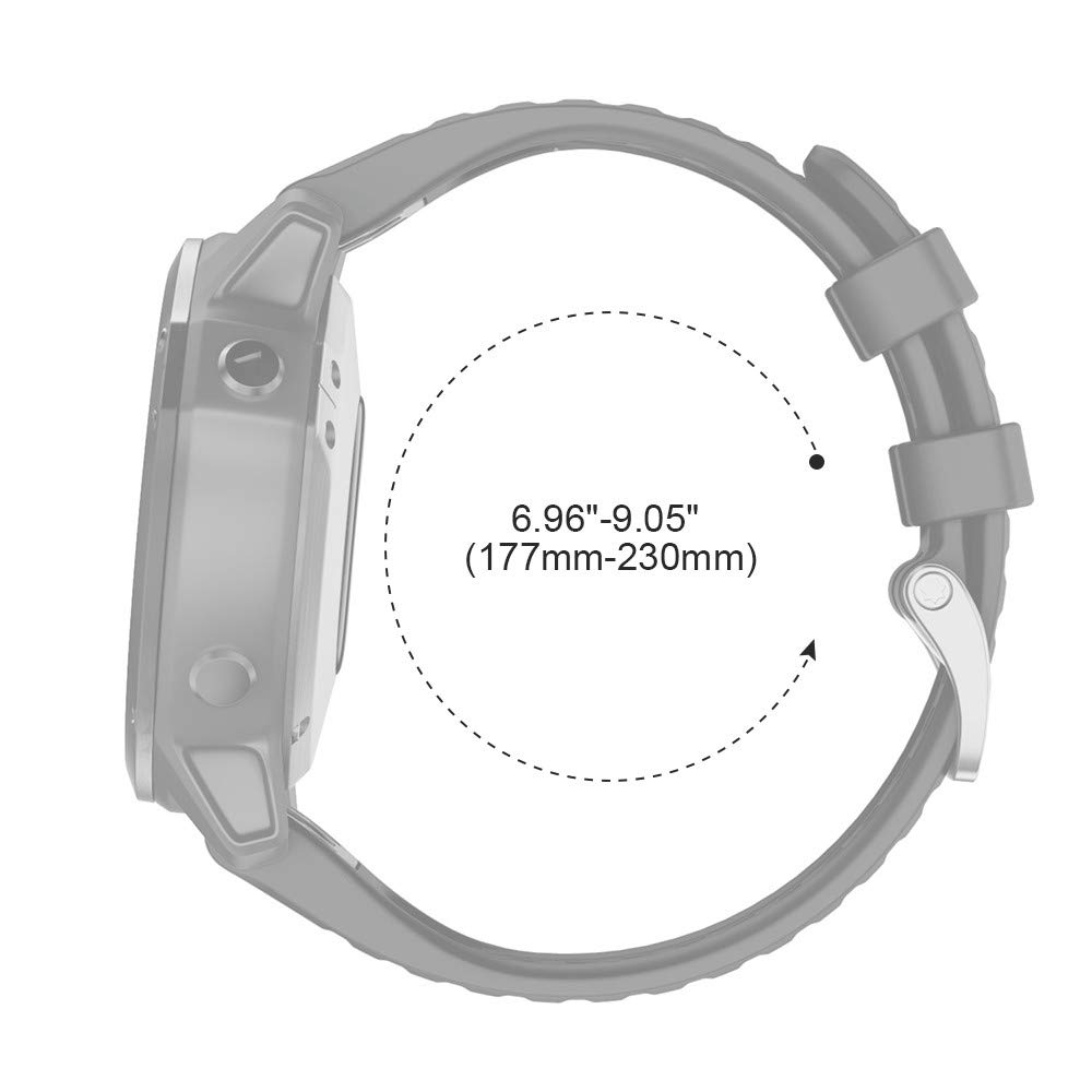 Foto 7 | Correa Notocity Compatibles con Fenix 6  Verde- Venta Internacional