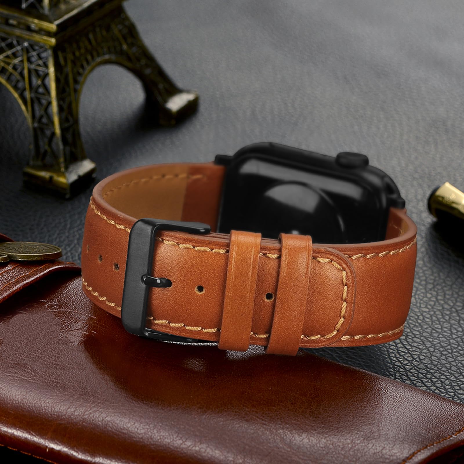 Foto 7 pulgar | Correa Tasikar para Apple Watch de 42 mm-Venta Internacional