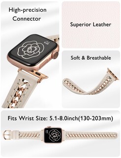 Foto 3 | Correa Minyee para Apple Watch de 49 mm-Venta Internacional