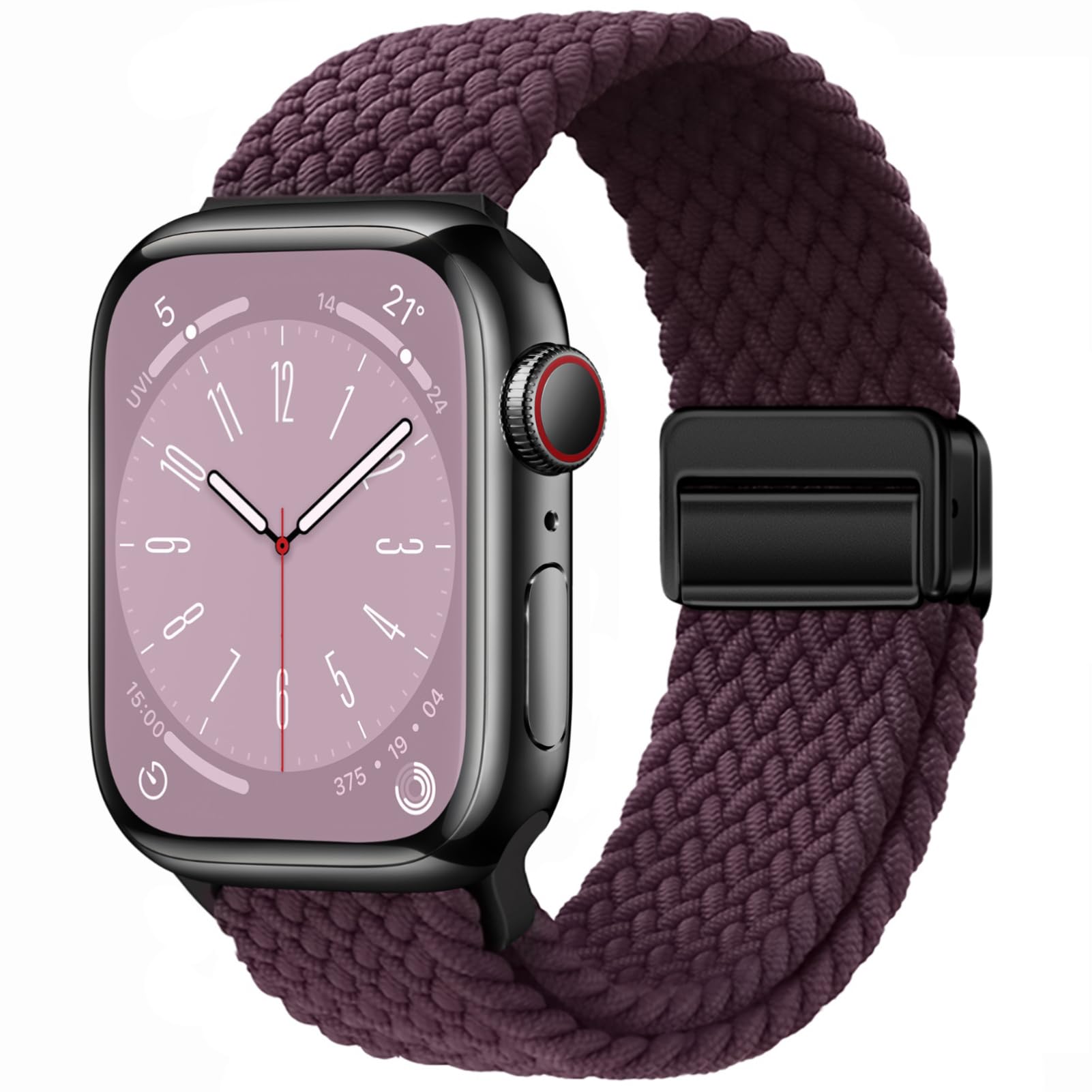Foto 2 pulgar | Correa para Apple Watch Qimela Sport Solo Loop Magnética - Venta Internacional