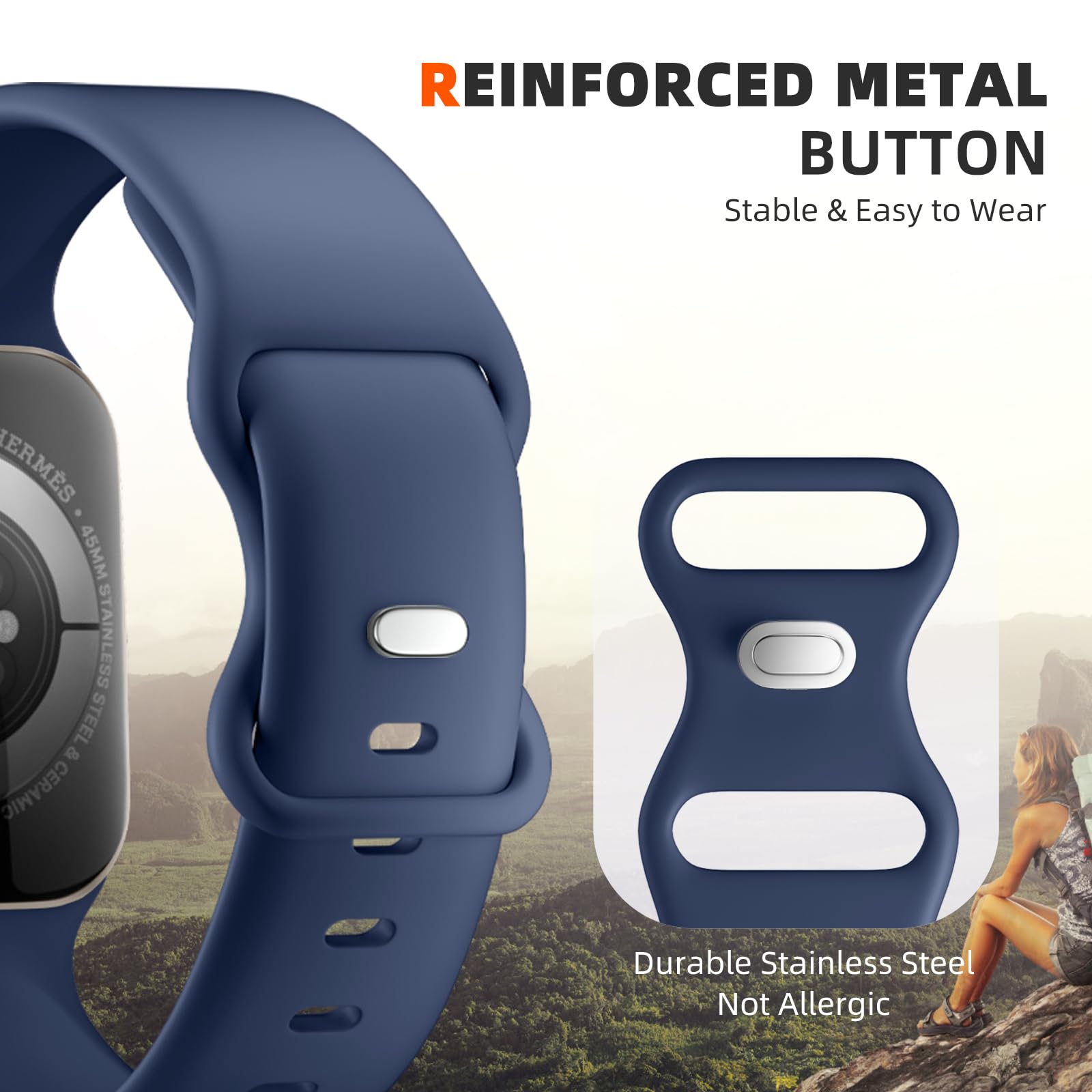 Foto 5 pulgar | Correas Maledan 6 Piezas para Apple Watch-Venta Internacional