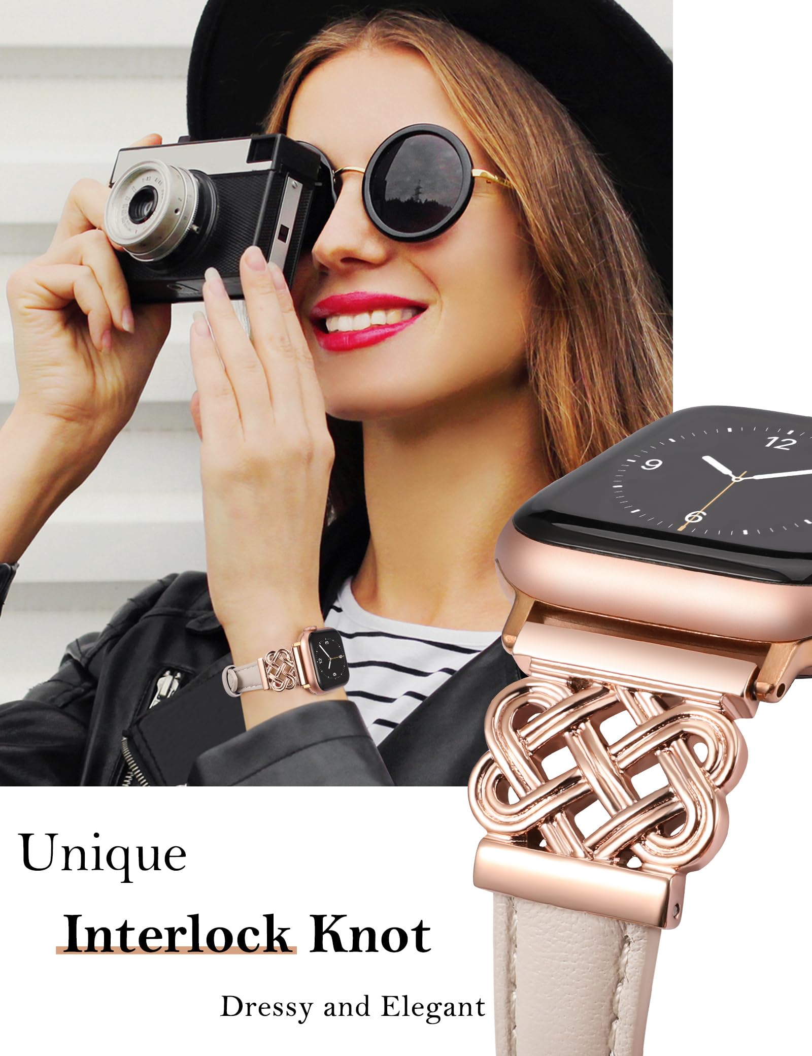 Foto 5 pulgar | Correa Toyouths para Apple Watch de 42 mm-Venta Internacional