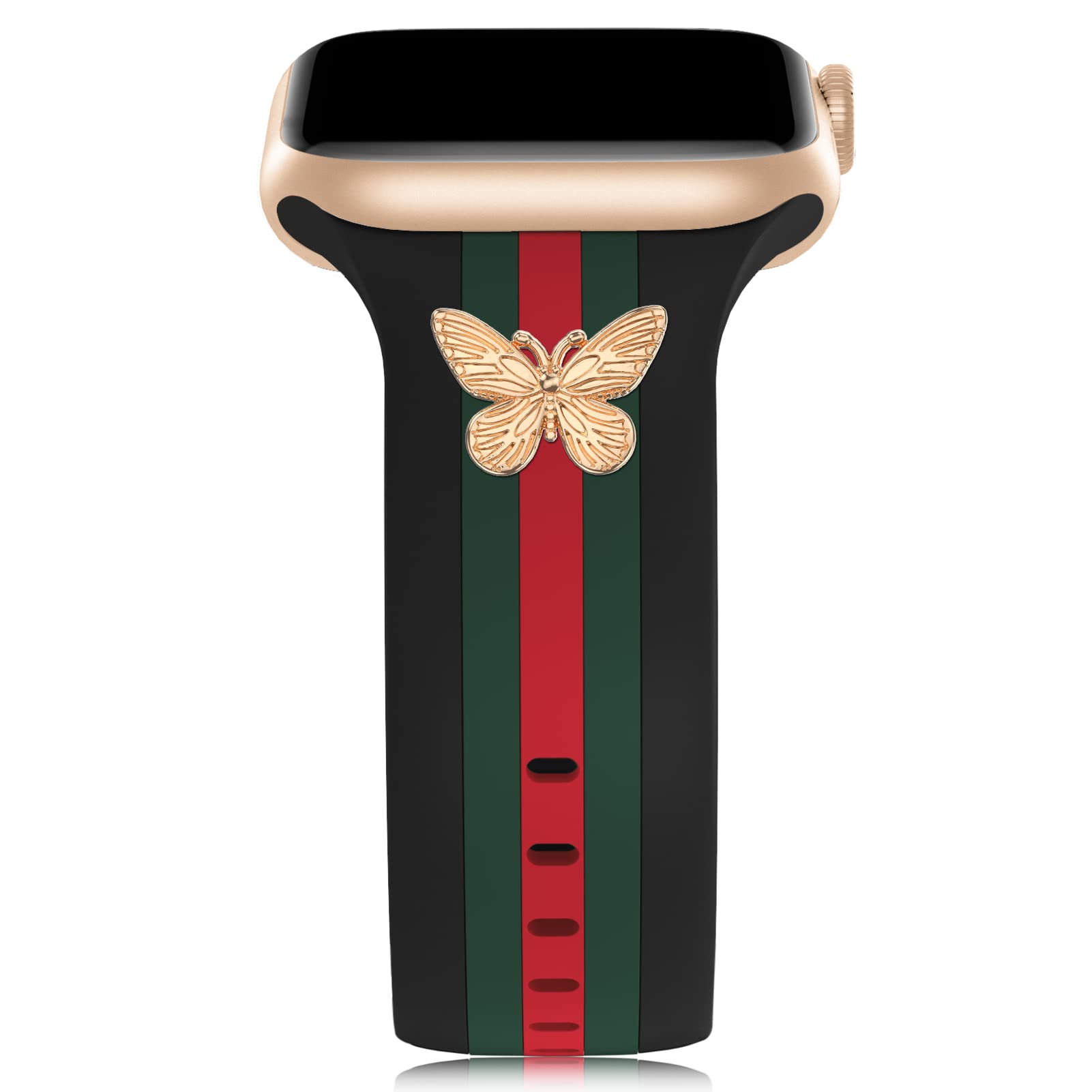Foto 2 pulgar | Correa Bagoplus Designer Silicone para Apple Watch - Venta Internacional