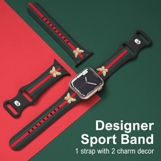 Foto 3 | Correa Bagoplus Designer Silicone para Apple Watch - Venta Internacional