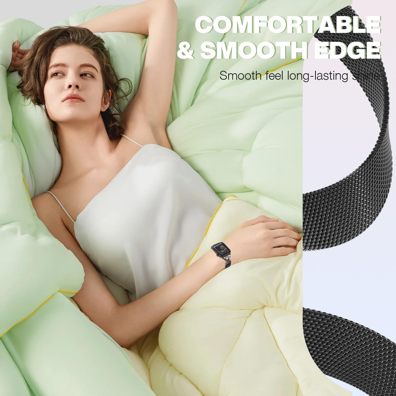 Foto 6 pulgar | Correa Brg para Apple Watch Acero Inoxidable - Venta Internacional