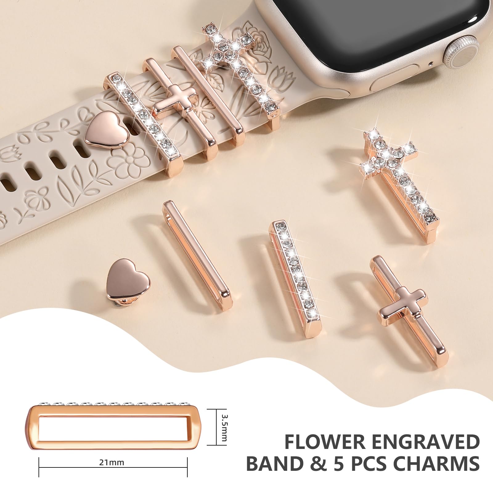 Foto 4 | Correa de Reloj Daqin para Apple 40 Mm - Venta Internacional