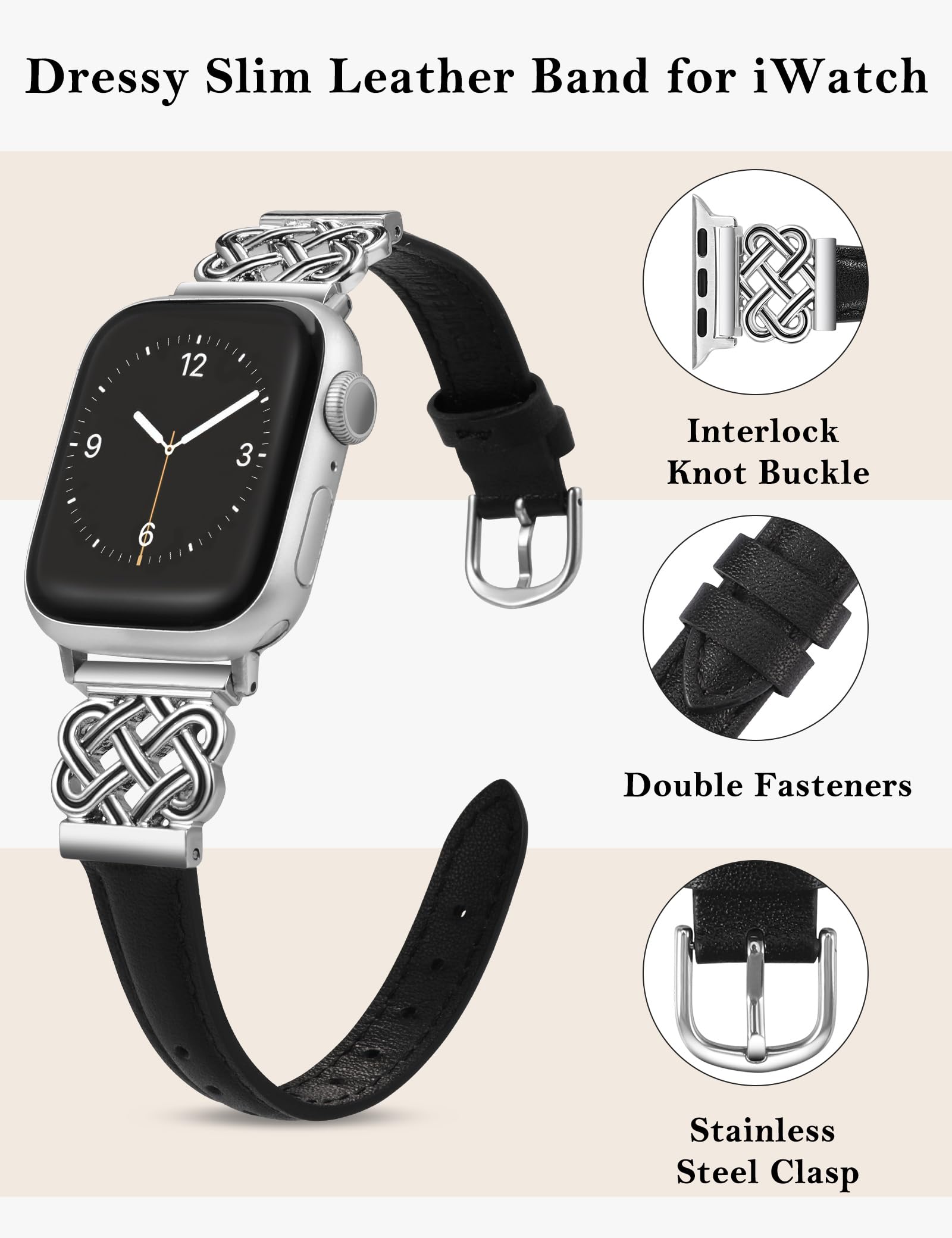 Foto 2 | Correa Toyouths para Apple Watch de 42 mm-Venta Internacional