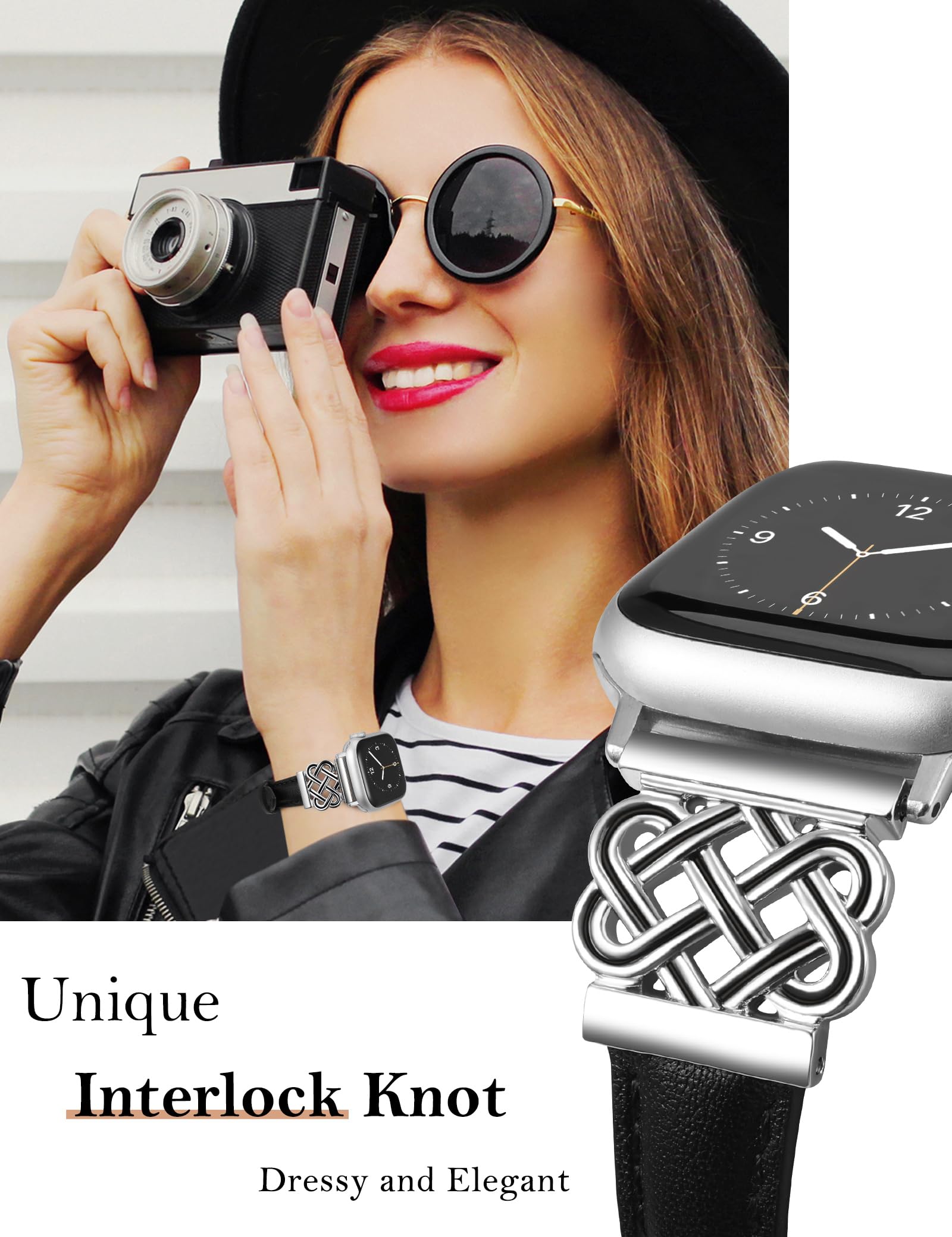 Foto 4 pulgar | Correa Toyouths para Apple Watch de 42 mm-Venta Internacional