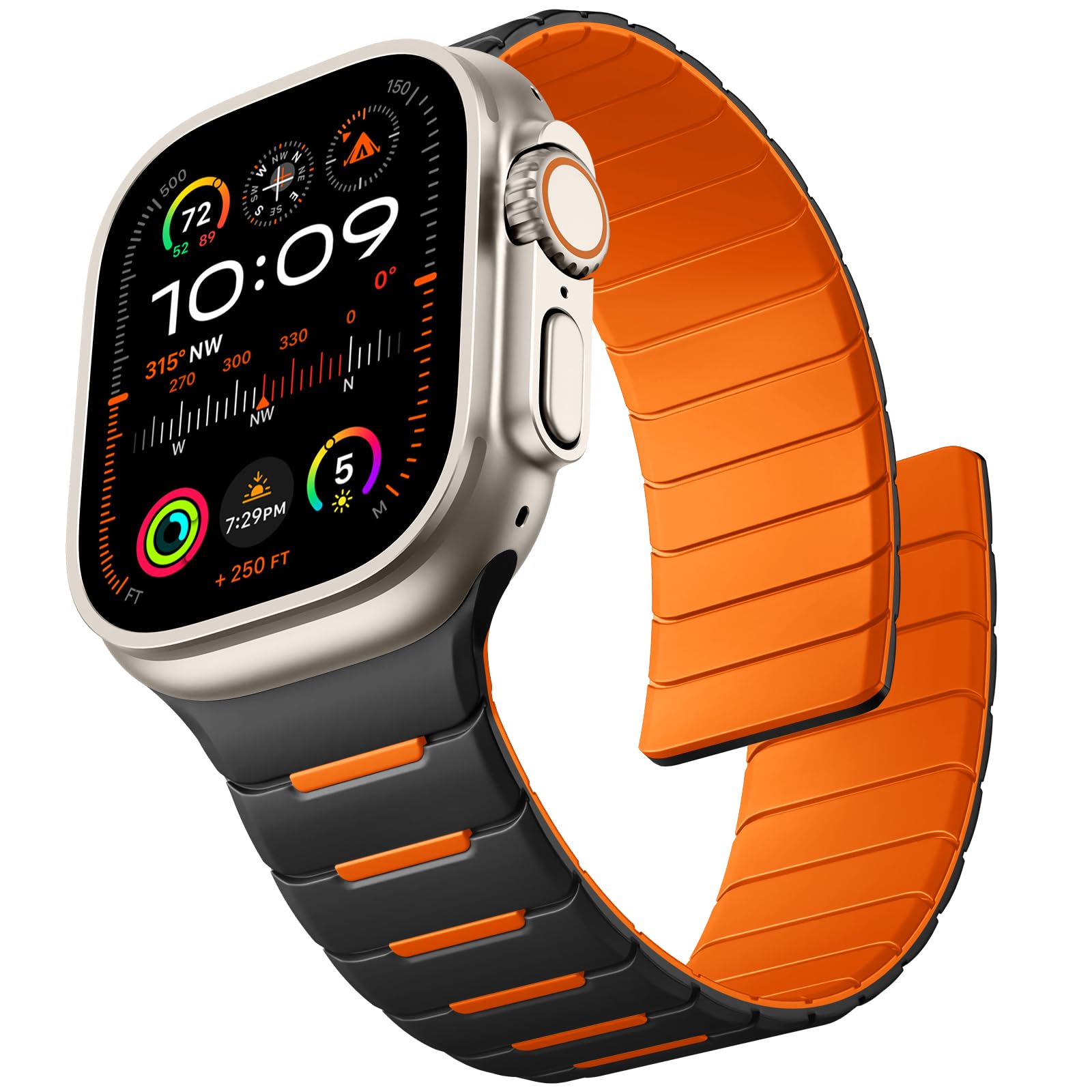Foto 2 pulgar | Correa Deportiva Magnética Compatible Con Easuny Para Apple Watch Ultra 2/1 - Venta Internacional.