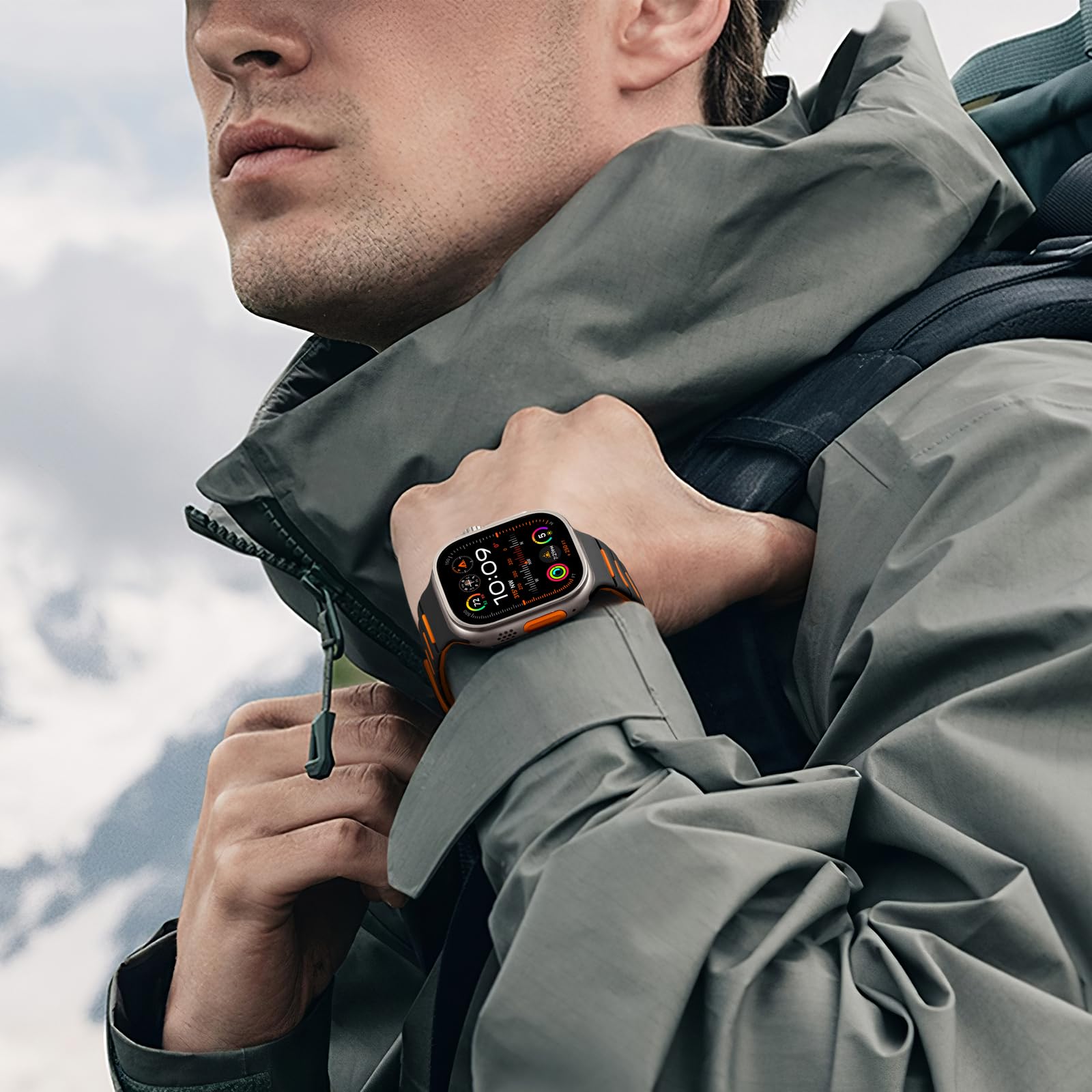 Foto 7 pulgar | Correa Deportiva Magnética Compatible Con Easuny Para Apple Watch Ultra 2/1 - Venta Internacional.