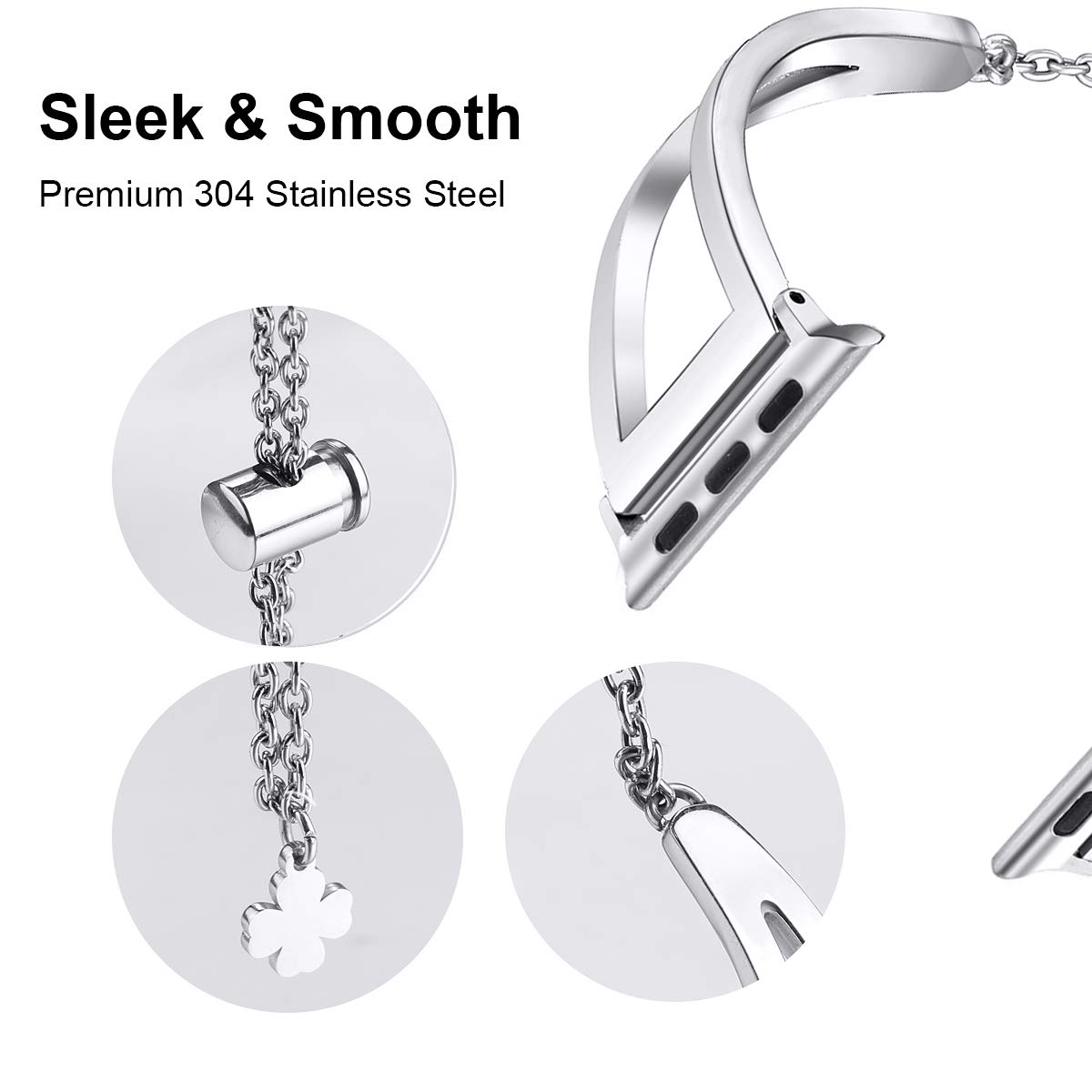 Foto 2 | Correa Secbolt para Apple Watch de 42 mm-Venta Internacional