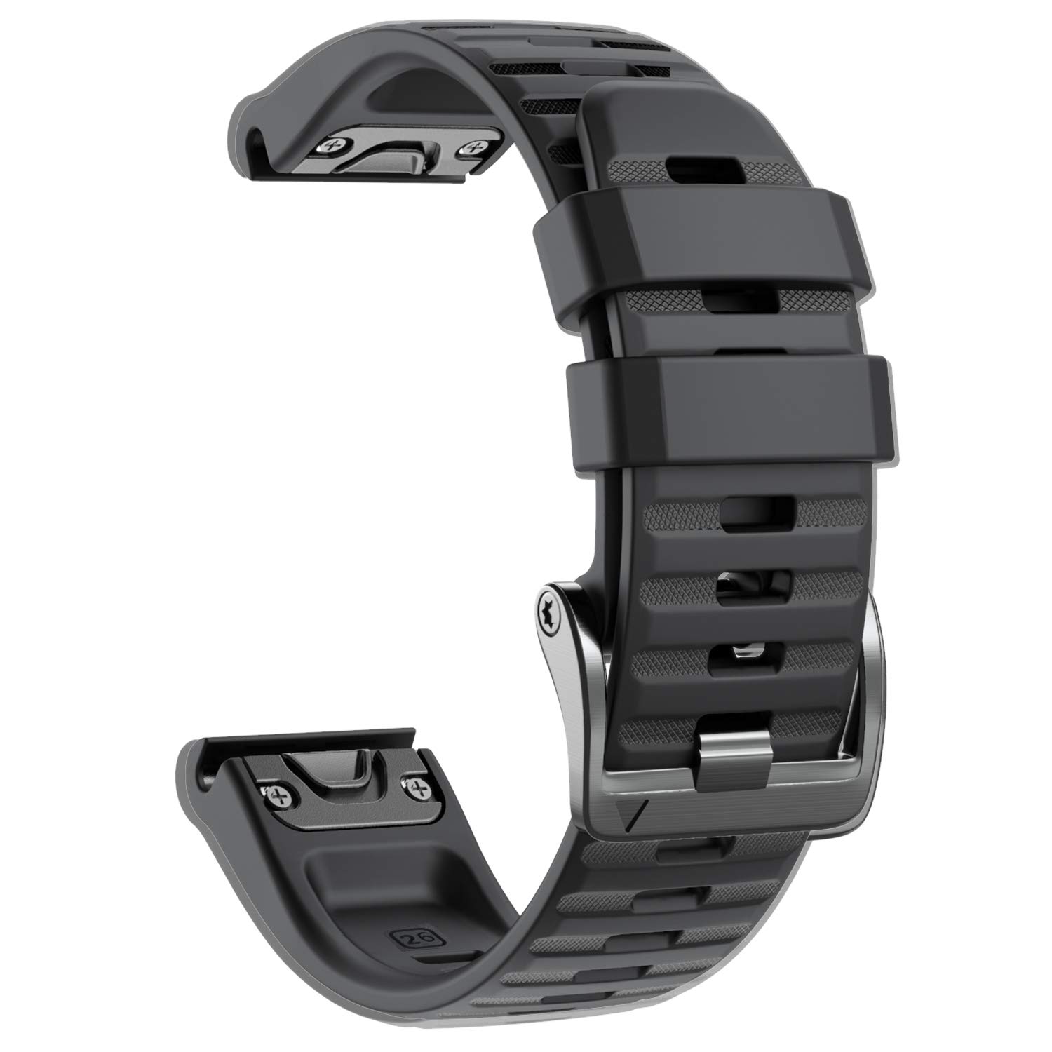 Foto 3 pulgar | Correa Ancool Negra para Fenix 6X/7X 26 mm - Venta Internacional