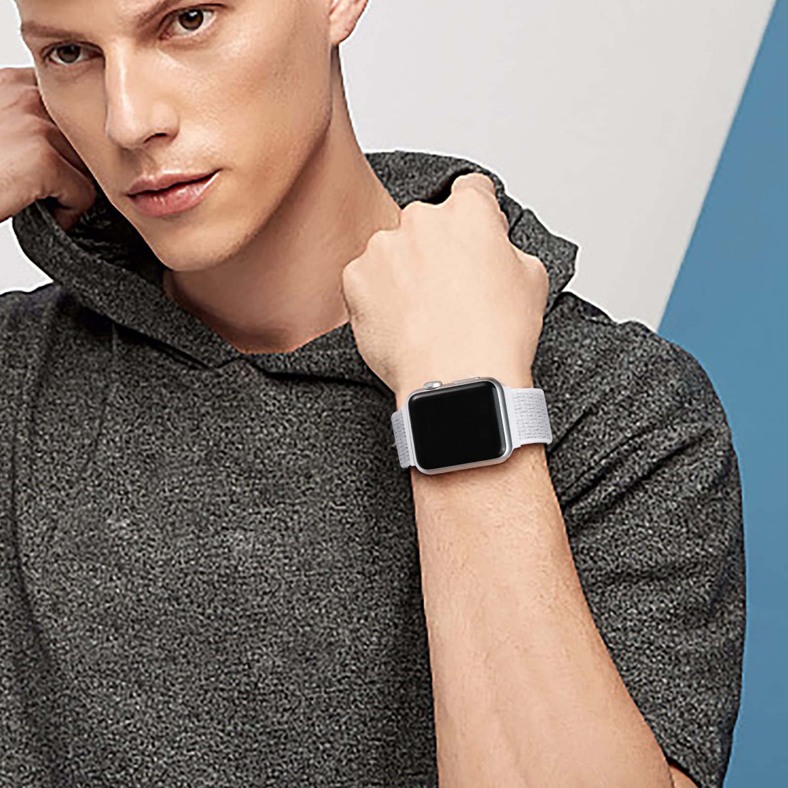 Foto 8 pulgar | Correa De Reloj Wjk Compatible Con Apple De 40 Mm, 38 Mm, 41 Mm, 42 Mm - Venta Internacional.
