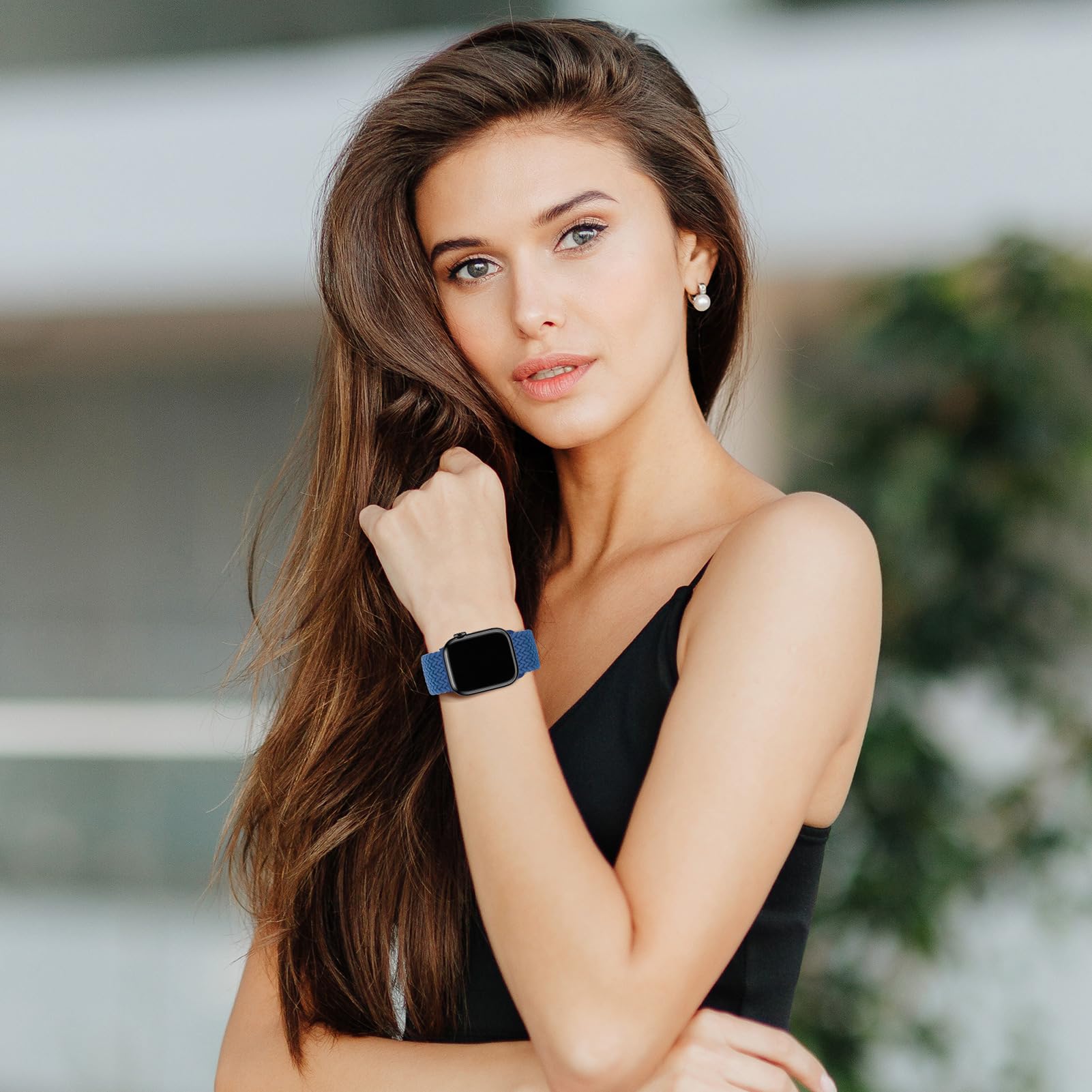 Foto 4 pulgar | Correa para Apple Watch Qimela Sport Solo Loop Magnética - Venta Internacional