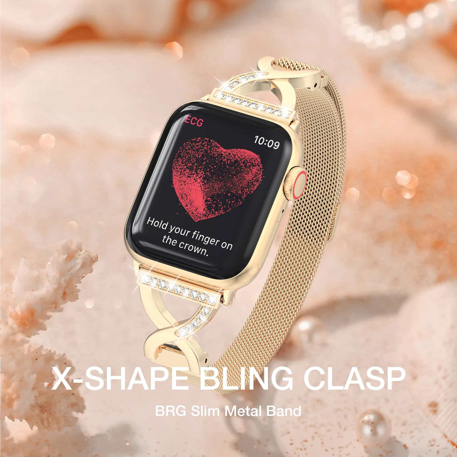 Foto 3 pulgar | Correa Brg Acero Inoxidable para Apple Watch - Venta Internacional