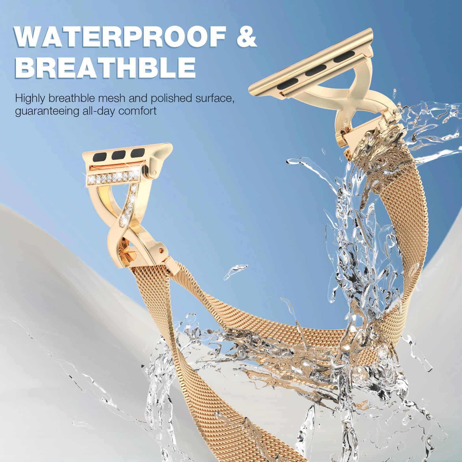 Foto 5 pulgar | Correa Brg Acero Inoxidable para Apple Watch - Venta Internacional