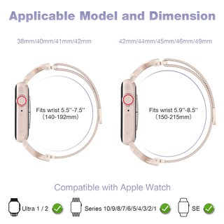 Foto 7 | Correa Brg para Apple Watch de 41 mm-Venta Internacional