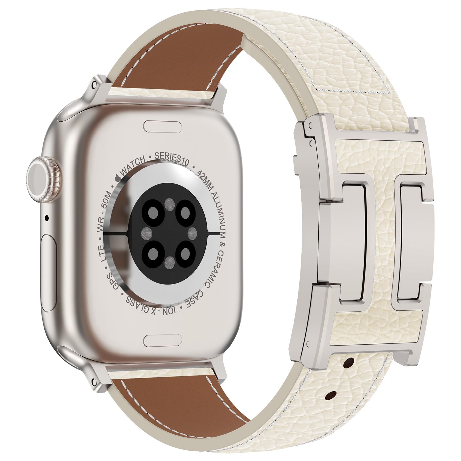 Foto 3 pulgar | Correa de Piel para Apple Watch-Venta Internacional