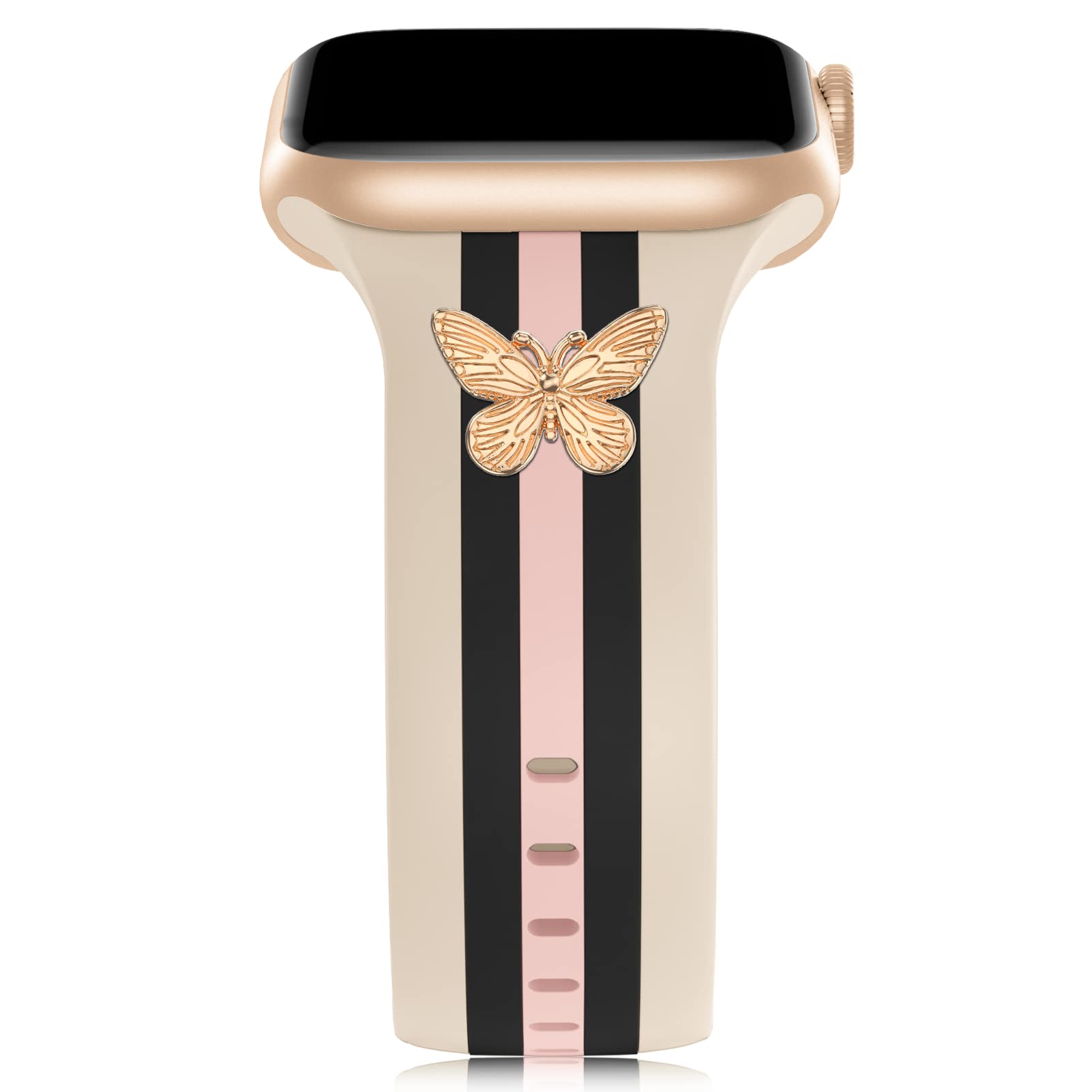 Foto 2 pulgar | Correa Bagoplus Designer Silicone para Apple Watch - Venta Internacional