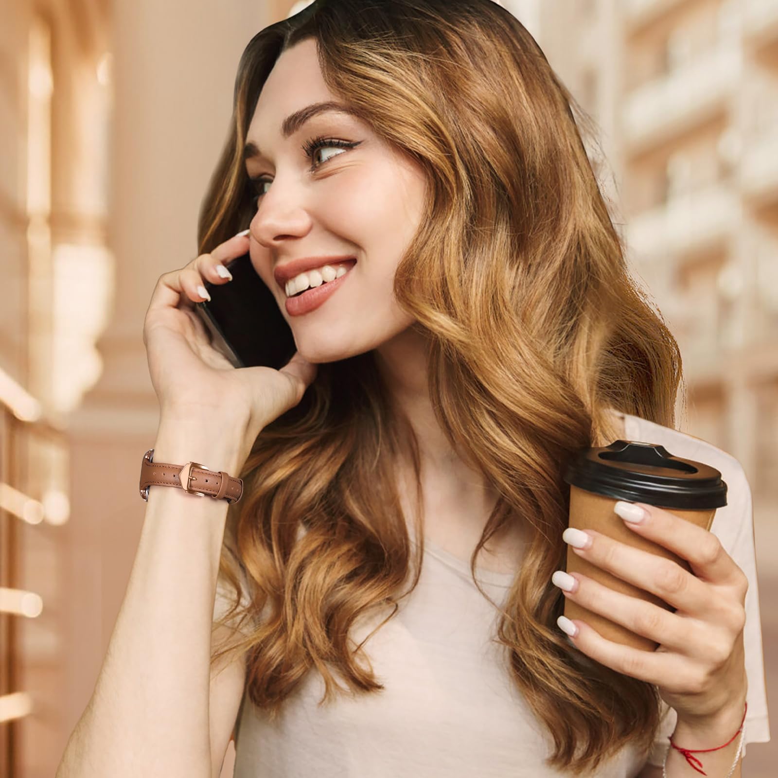 Foto 2 | Correa Daqin Slim para Apple Watch - Venta Internacional