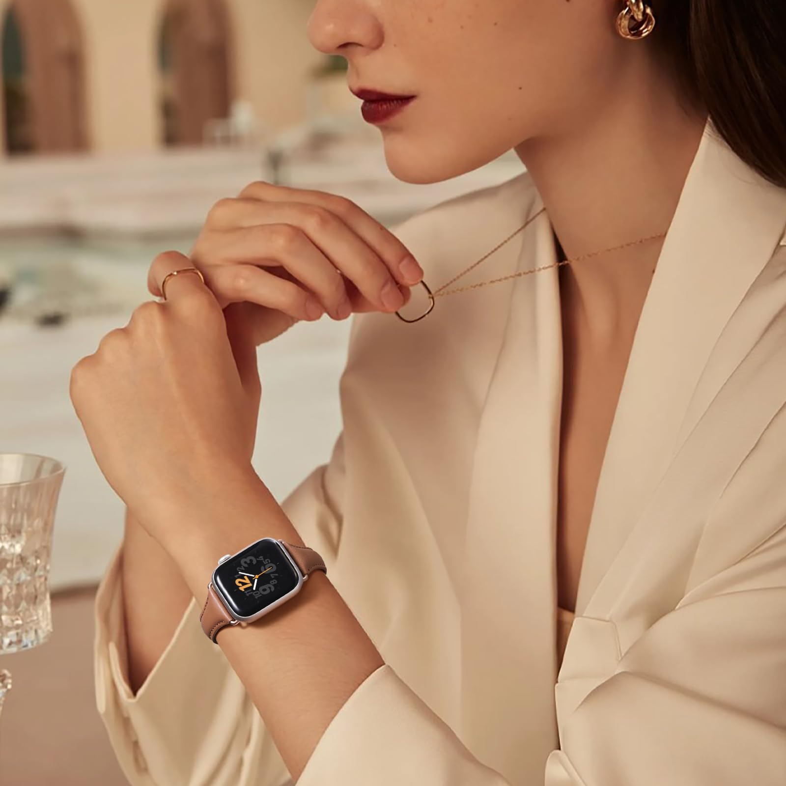 Foto 8 pulgar | Correa Daqin Slim para Apple Watch - Venta Internacional