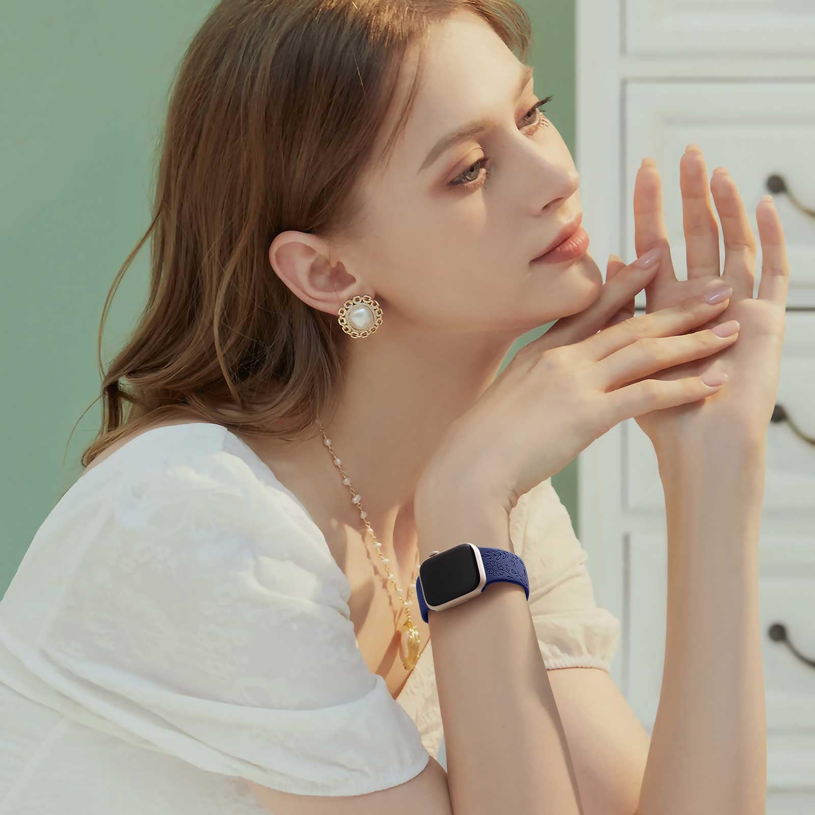 Foto 8 pulgar | Correas Snblk 6 Piezas para Apple Watch-Venta Internacional