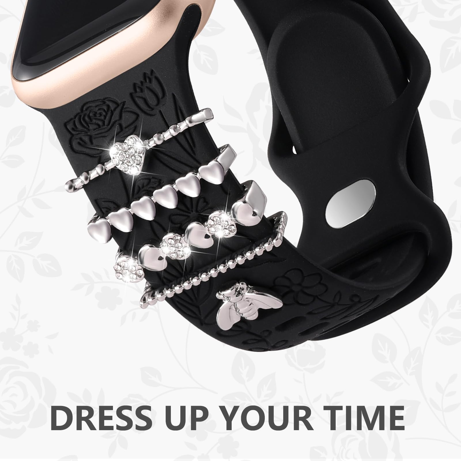 Foto 4 pulgar | Correa DaQin Negra para Apple Watch 40 mm - Venta Internacional