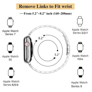 Foto 5 | Correa Miohhr para Apple Watch de 42 mm-Venta Internacional