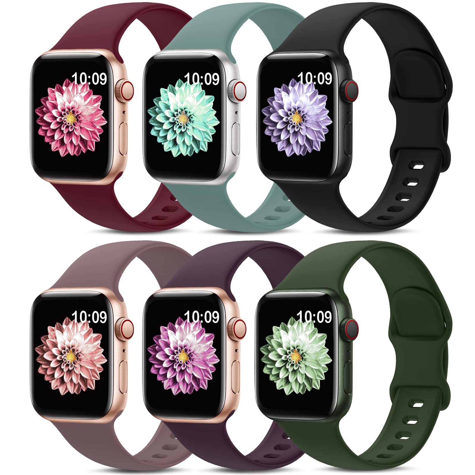 Foto 2 pulgar | Correa Amsky 6 Piezas para Apple Watch-Venta Internacional