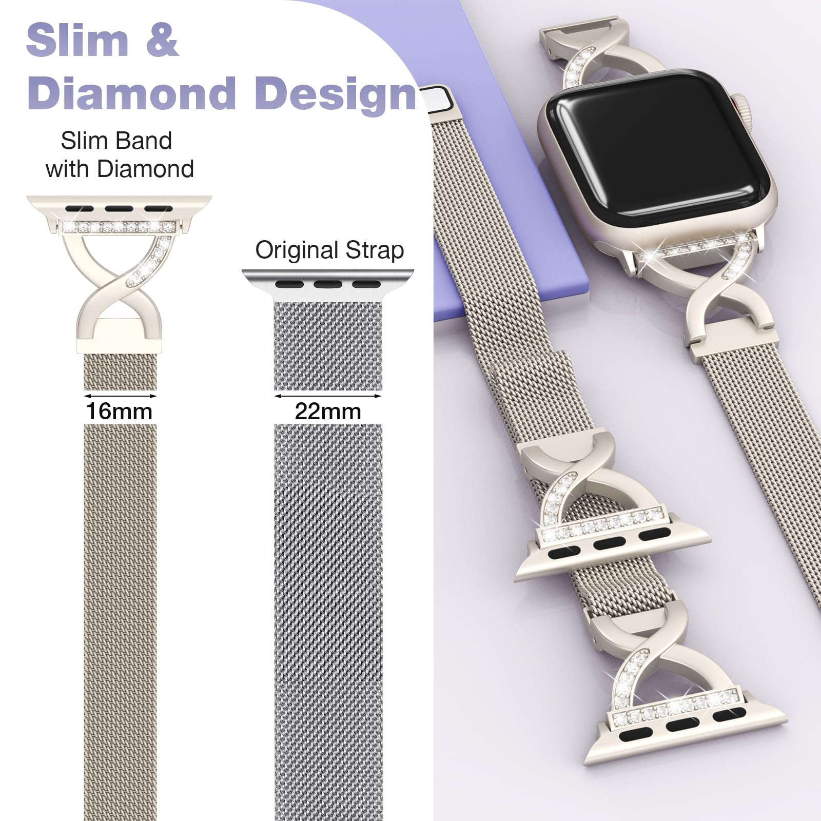 Foto 4 pulgar | Correa Brg para Apple Watch de 46 mm-Venta Internacional