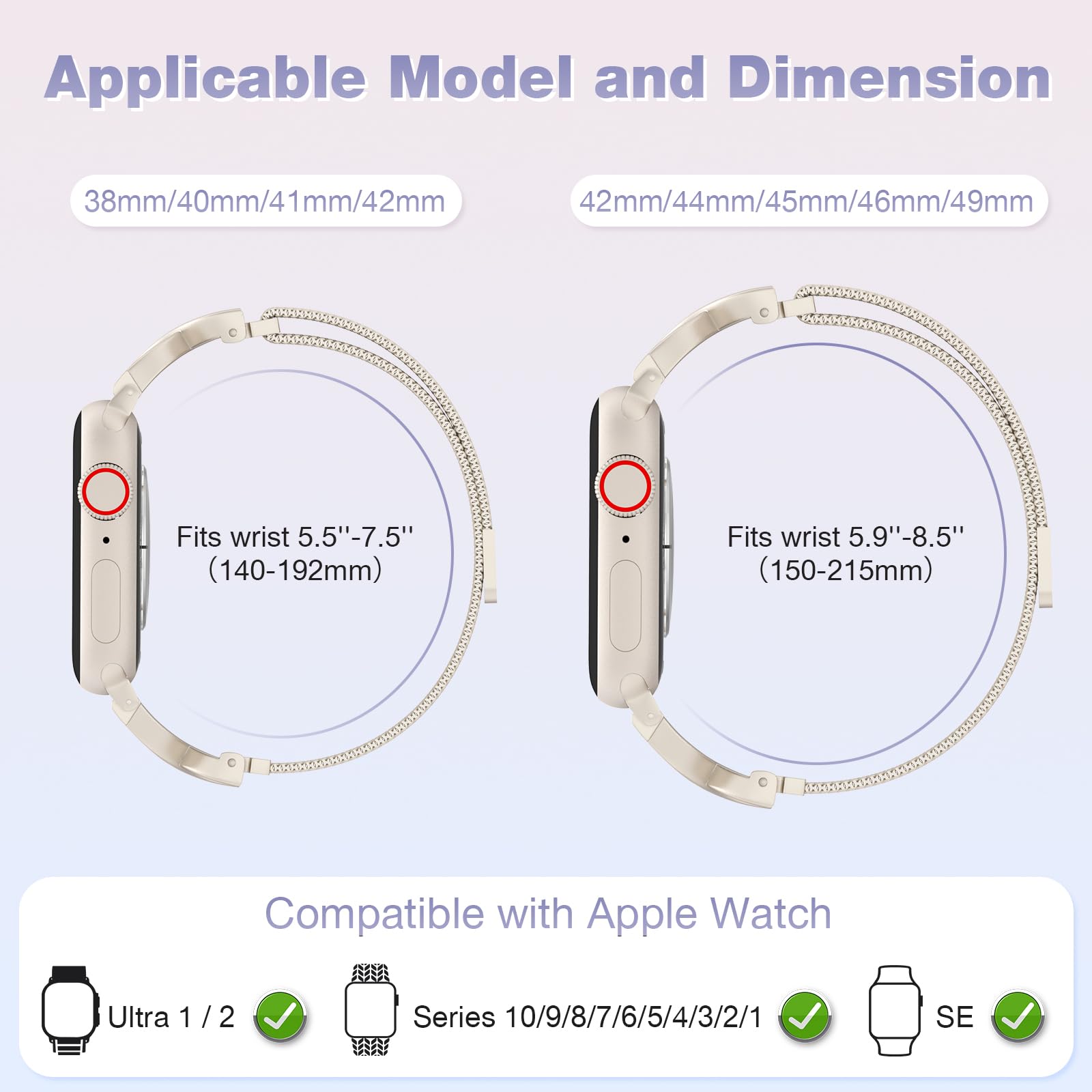 Foto 8 pulgar | Correa Brg para Apple Watch de 46 mm-Venta Internacional