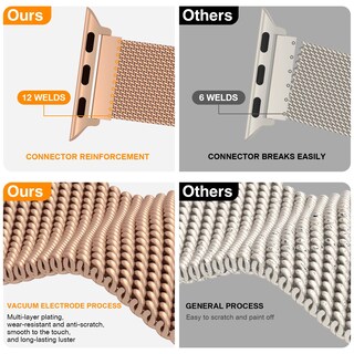 Foto 2 | Correa Belongme 3 Piezas para Apple Watch-Venta Internacional