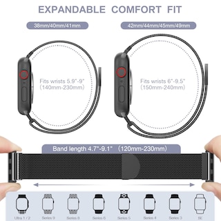 Foto 5 | Correa Belongme 3 Piezas para Apple Watch-Venta Internacional