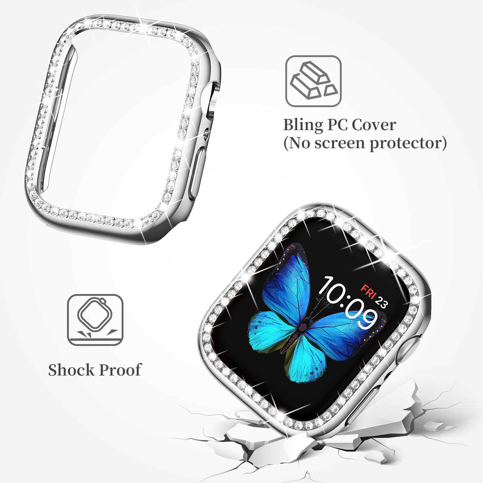 Foto 5 | Funda con Correa Supoix para Apple Watch de 45 mm-Venta Internacional