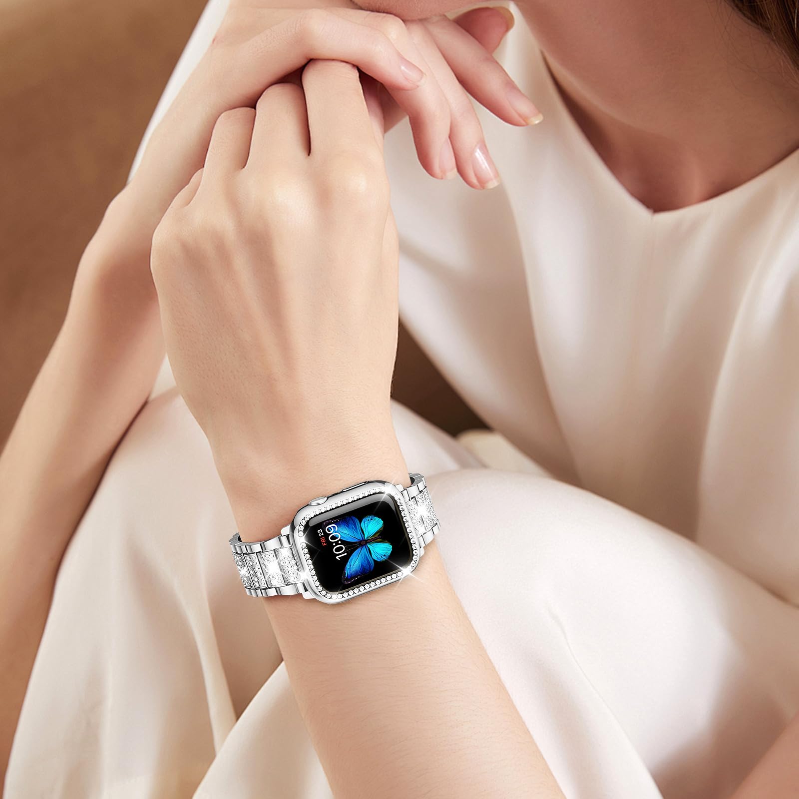 Foto 6 | Funda con Correa Supoix para Apple Watch de 45 mm-Venta Internacional