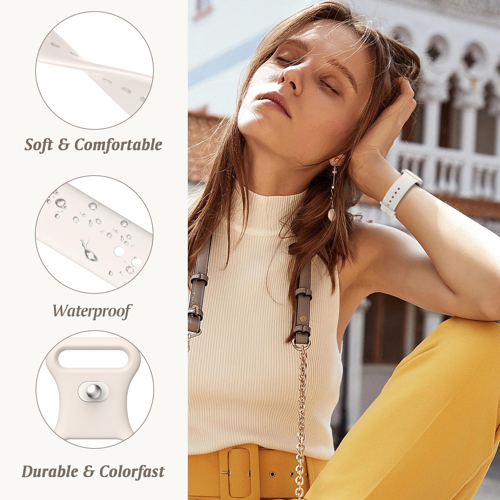 Foto 6 pulgar | Correa Deportiva Compatible con Apple Watch Eomtam 10 Piezas- Venta Internacional